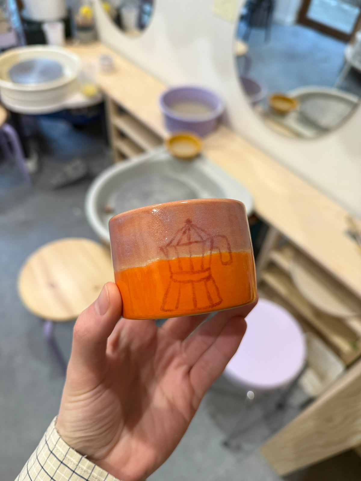 Sip & Glaze Workshop