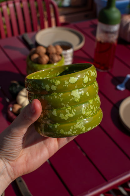 Latte Mug — Swampy Green