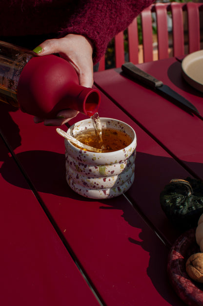 Latte Mug — Autumn Leaves