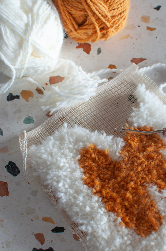 Letter knooptapijtje workshop — 27/9