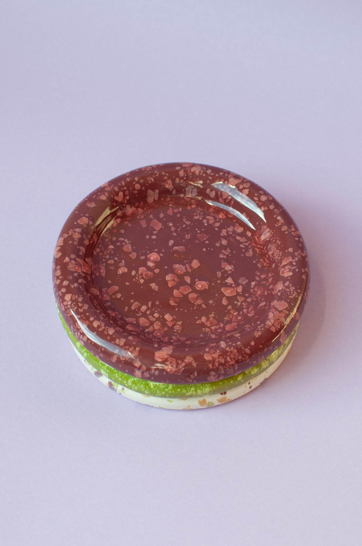 Medium Bubble Plate — Autumn