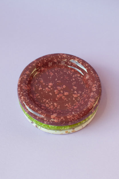 Medium Bubble Plate — Autumn