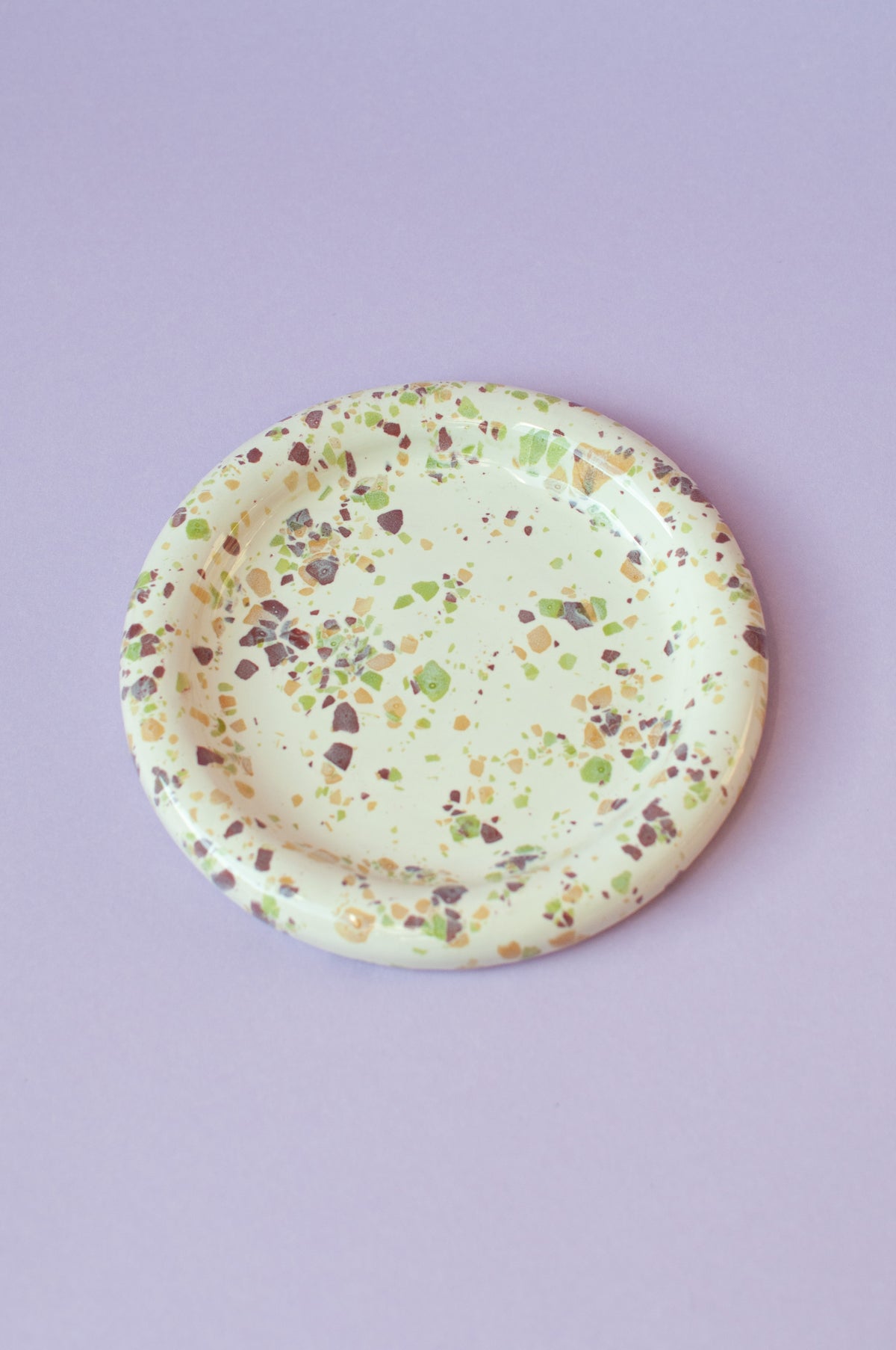 Medium Bubble Plate — Autumn