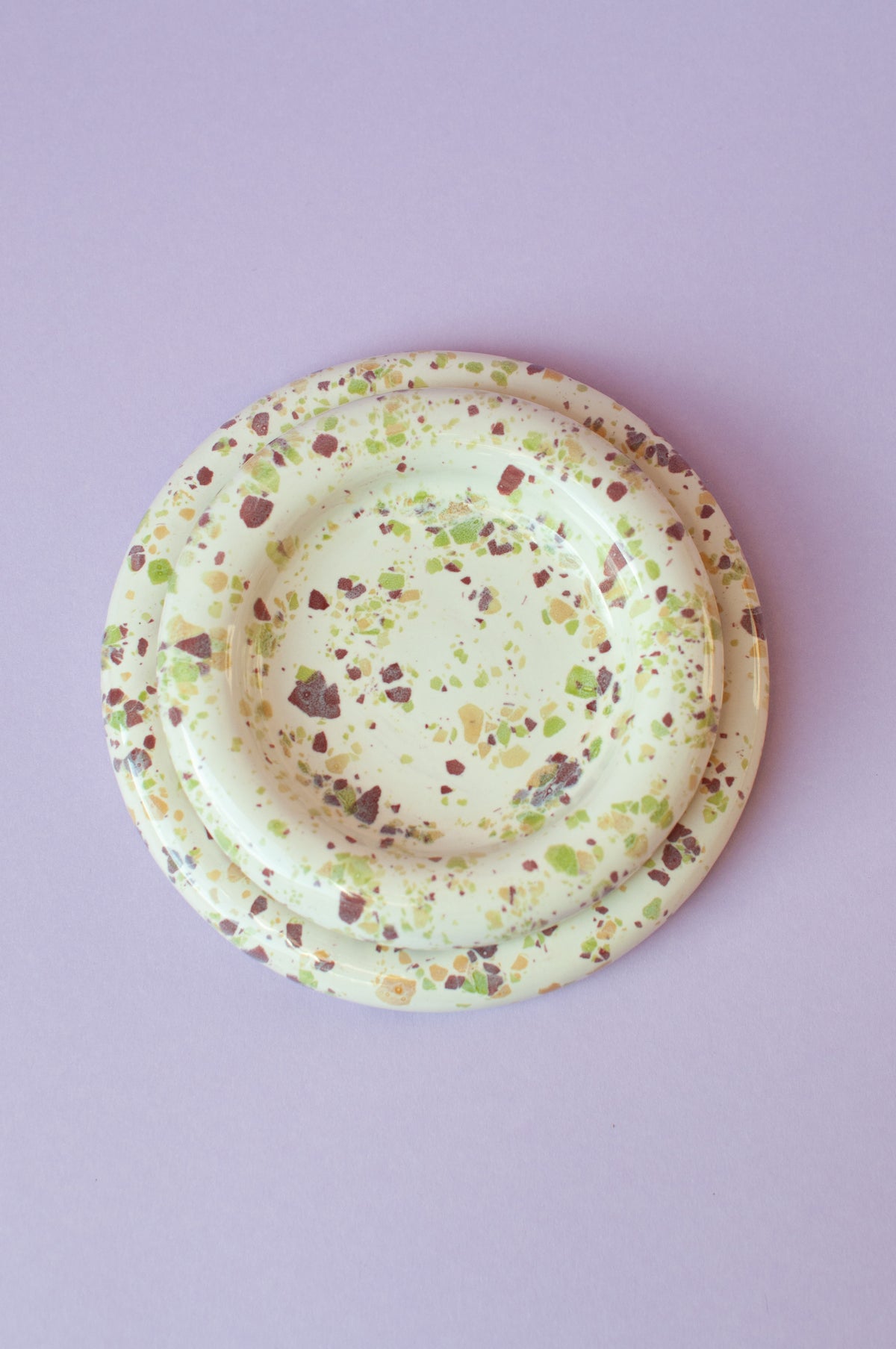 Medium Bubble Plate — Autumn
