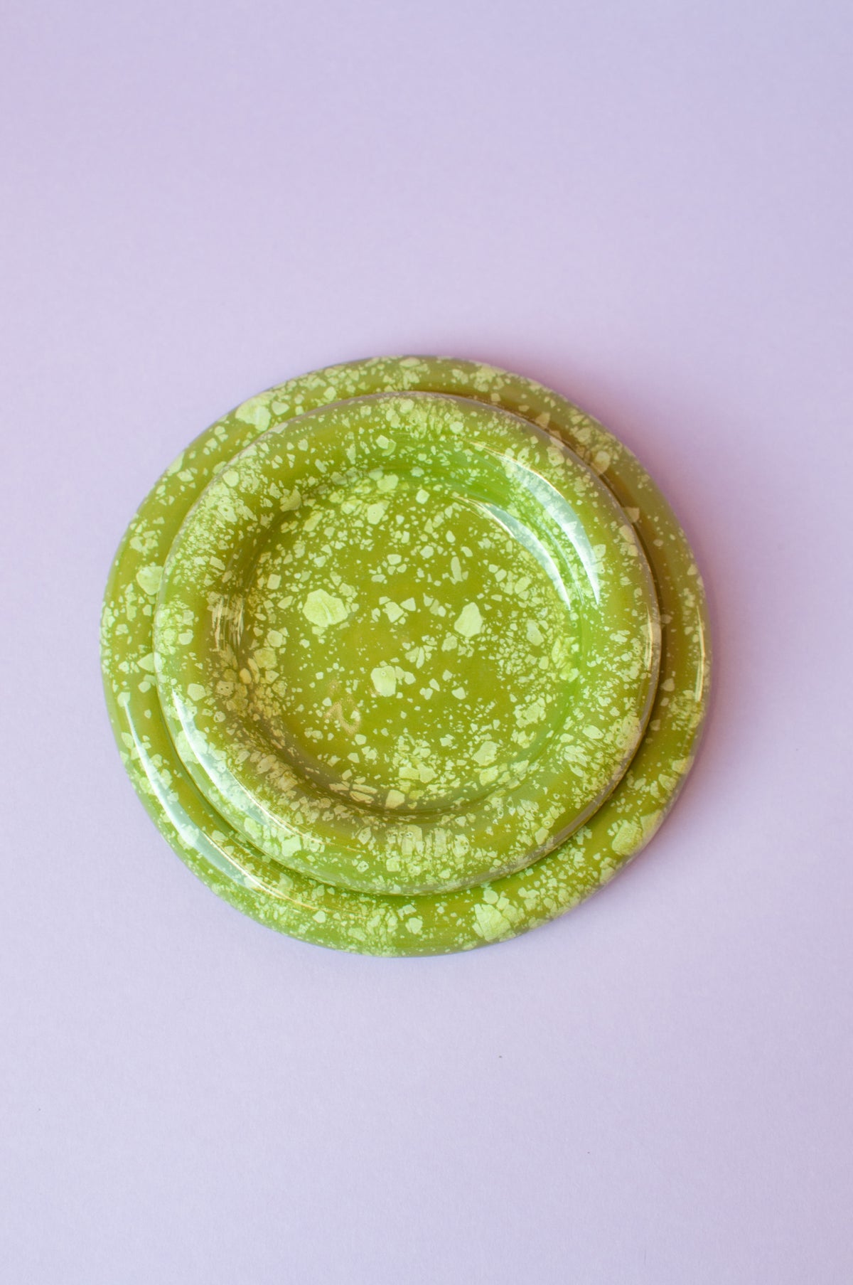 Medium Bubble Plate — Autumn