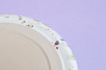 Tiny Bubble Plate — Autumn met klein glazuur defectje