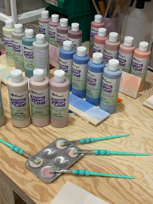 Sip & Glaze Workshop
