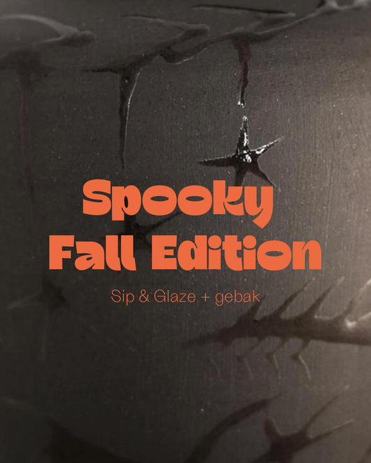 Sip & Glaze – Spooky Fall Edition 17/10