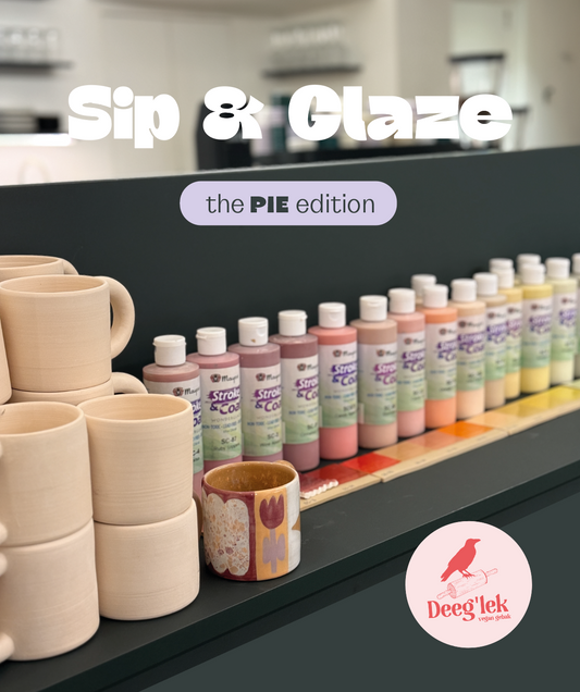 Sip & Glaze – The PIE Edition 23/08