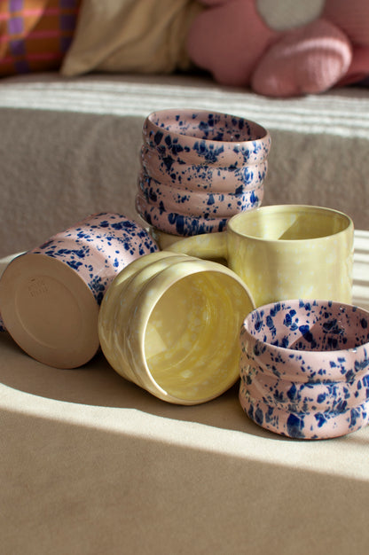 Cappuccino Mug — Butter Yellow