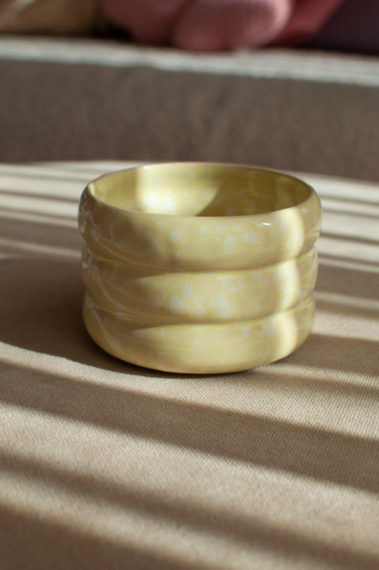 Cappuccino Mug — Butter Yellow