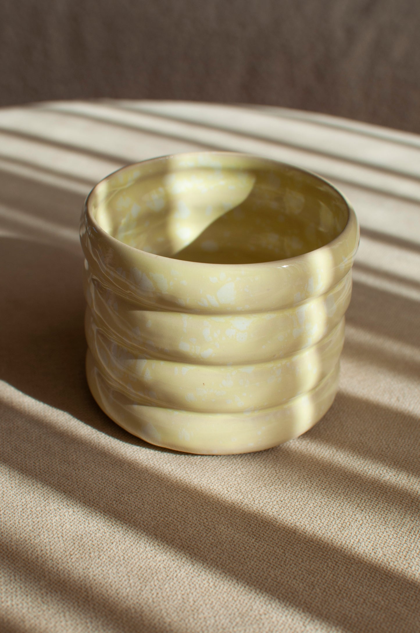 Latte Mug — Butter Yellow